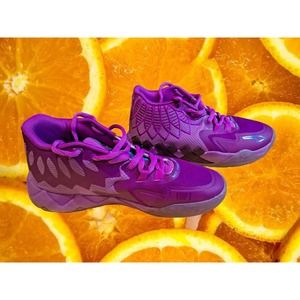 Puma M.E.L.O 1 of 1 Queens City Purple High-top Sneakers Size 7.5‎